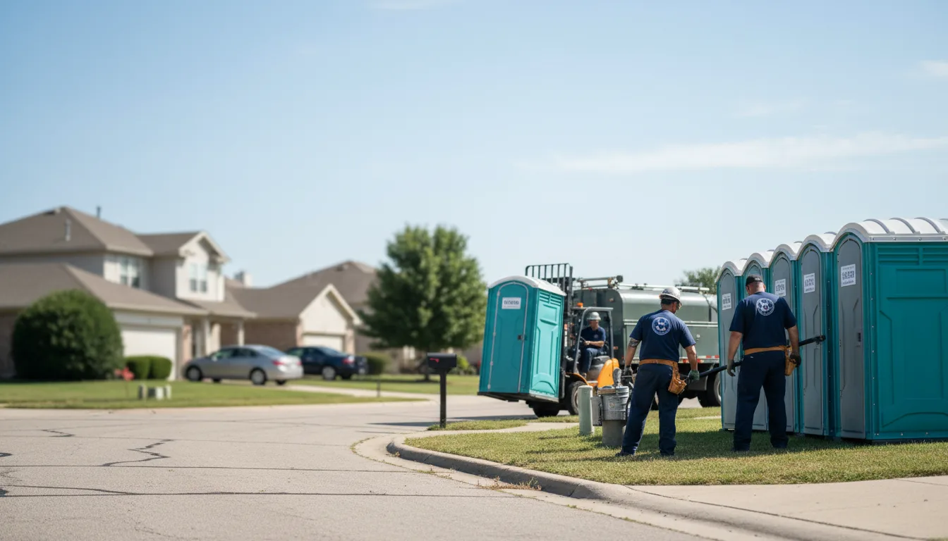 Porta Potty Rental in Sweet Springs, MO near me